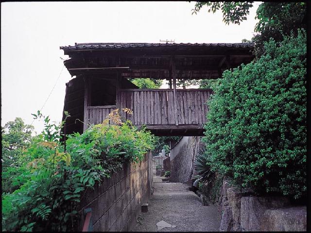 天寧寺の渡り廊下
