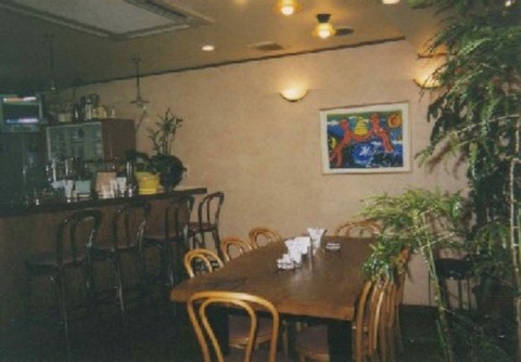 A cafe in Osaka city