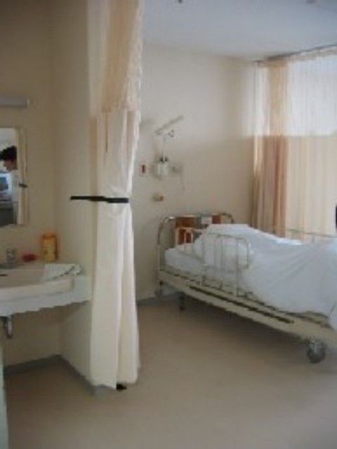 A hospital in Osaka city