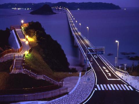 Tsunoshima Island Bridge