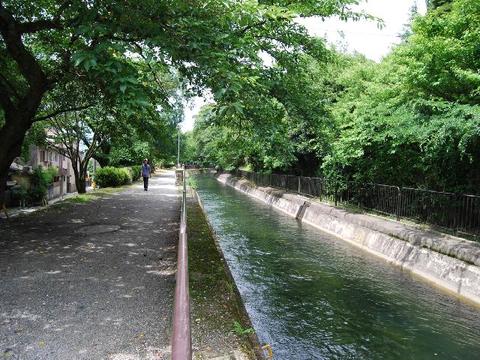 The first canal in Biwako