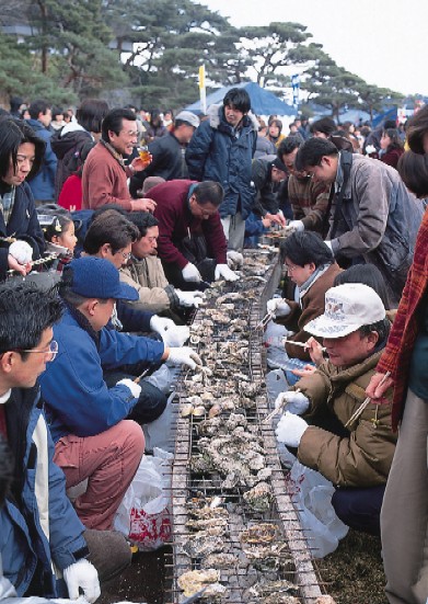 Matsushima oyster festival