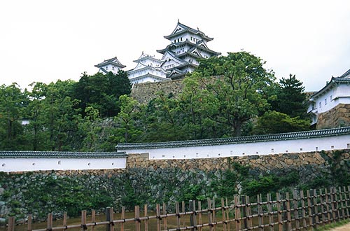 The whole view of Himeji Castle