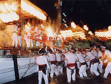 皇子神社祭(庵治町)