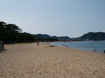 津田の松原海水浴場