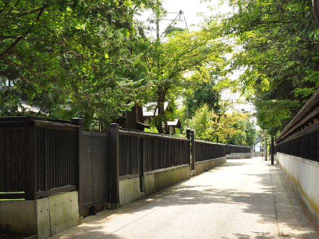 羽黒町武家屋敷通り